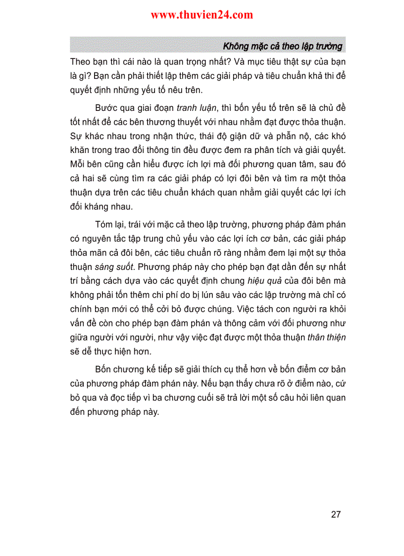 image for page Để thành công trong đàm phán