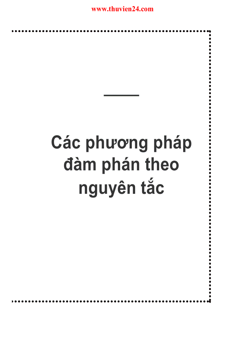 image for page Để thành công trong đàm phán