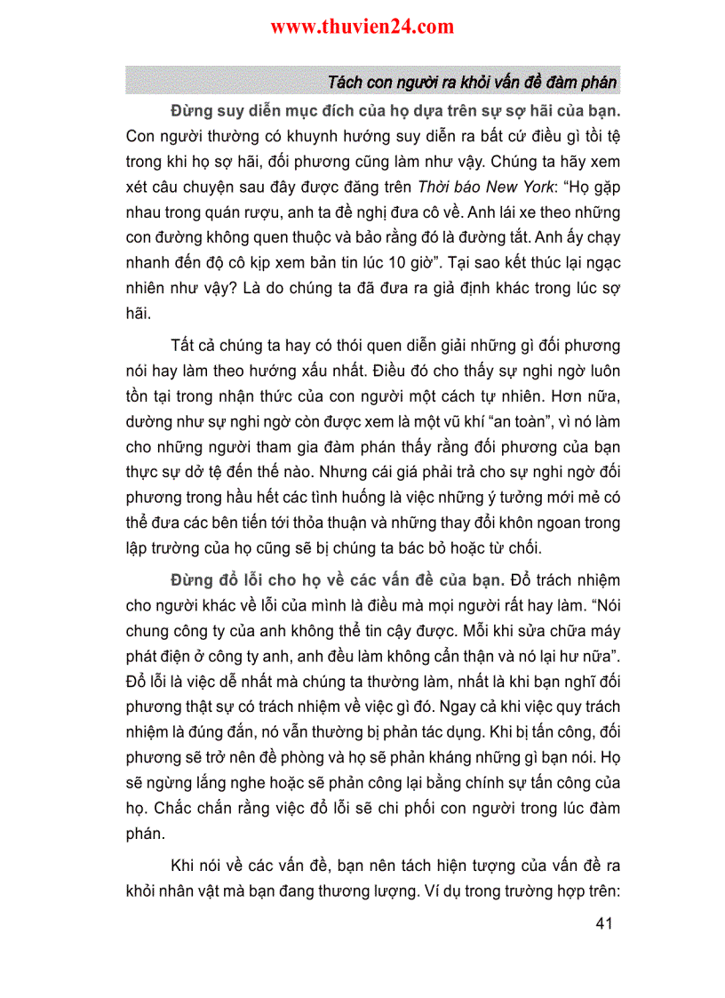 image for page Để thành công trong đàm phán