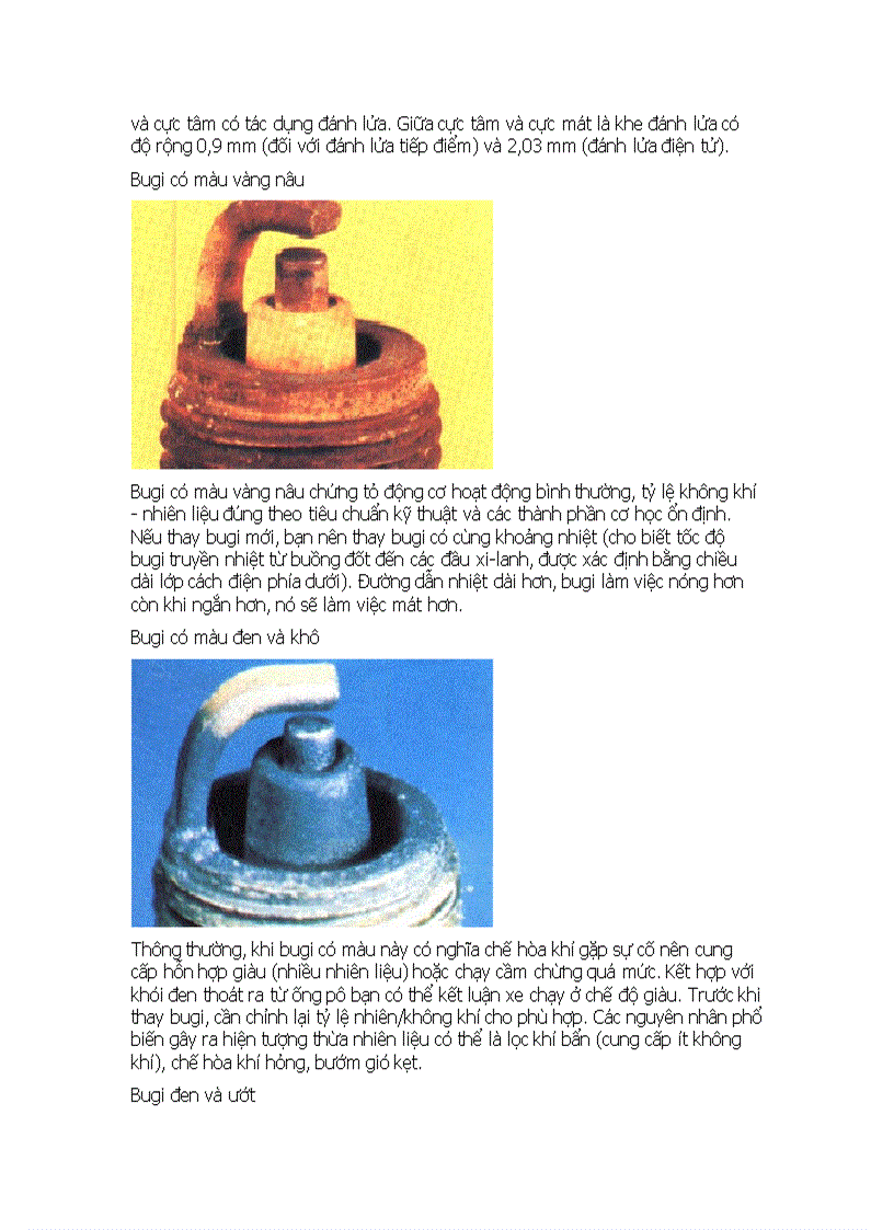 image for page 5 Sự cố thường gặp khi khởi động xe máy