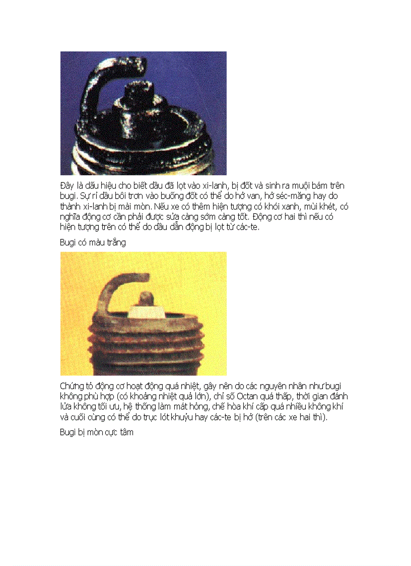 image for page 5 Sự cố thường gặp khi khởi động xe máy