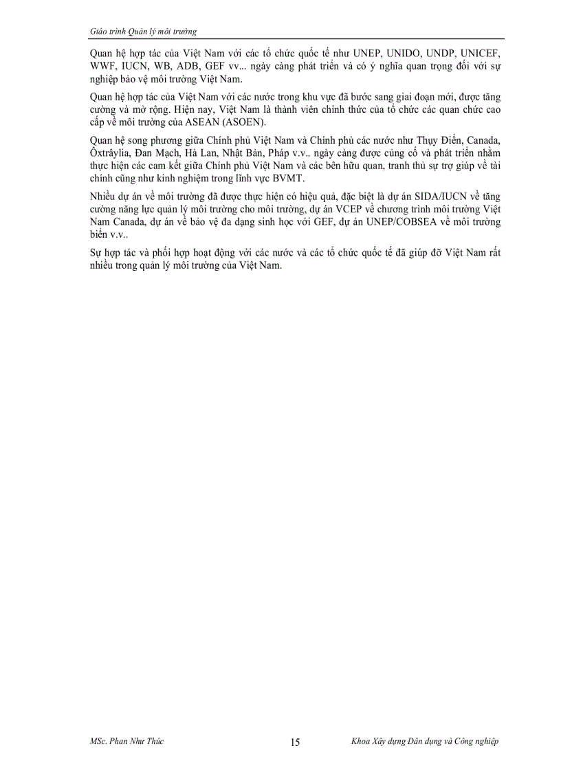 image for page Quản lý môi trường