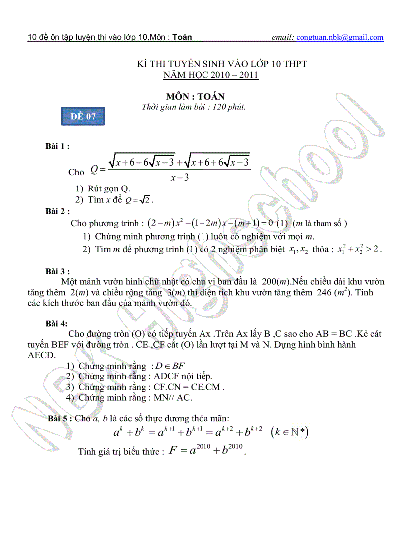 image for page 10 đề ôn tập luyện thi vào lớp 10