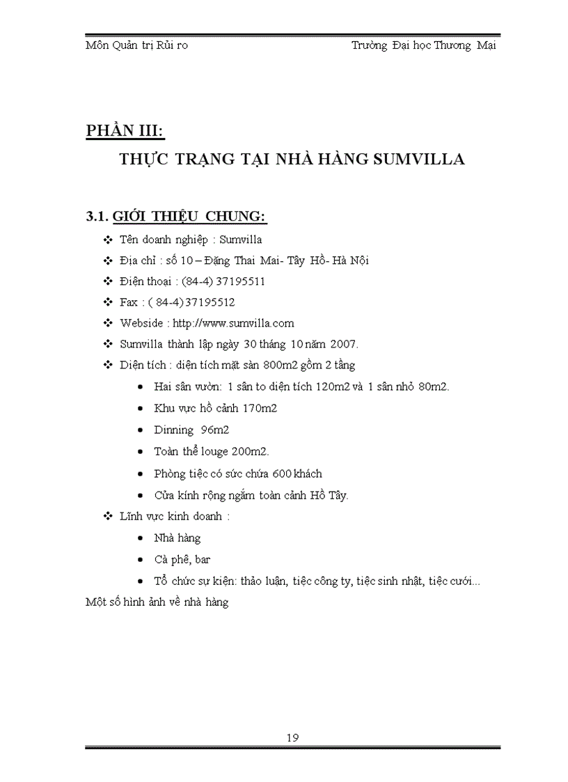 image for page Bài Thảo luận QUẢN TRỊ RỦI RO Một khách hàng khiếu nại cửa hàng của bạn về một loại thực phẩm đã mua sau khi ăn bị ngộ độc Là cửa hàng trưởng bạn giải quyết như thế nào