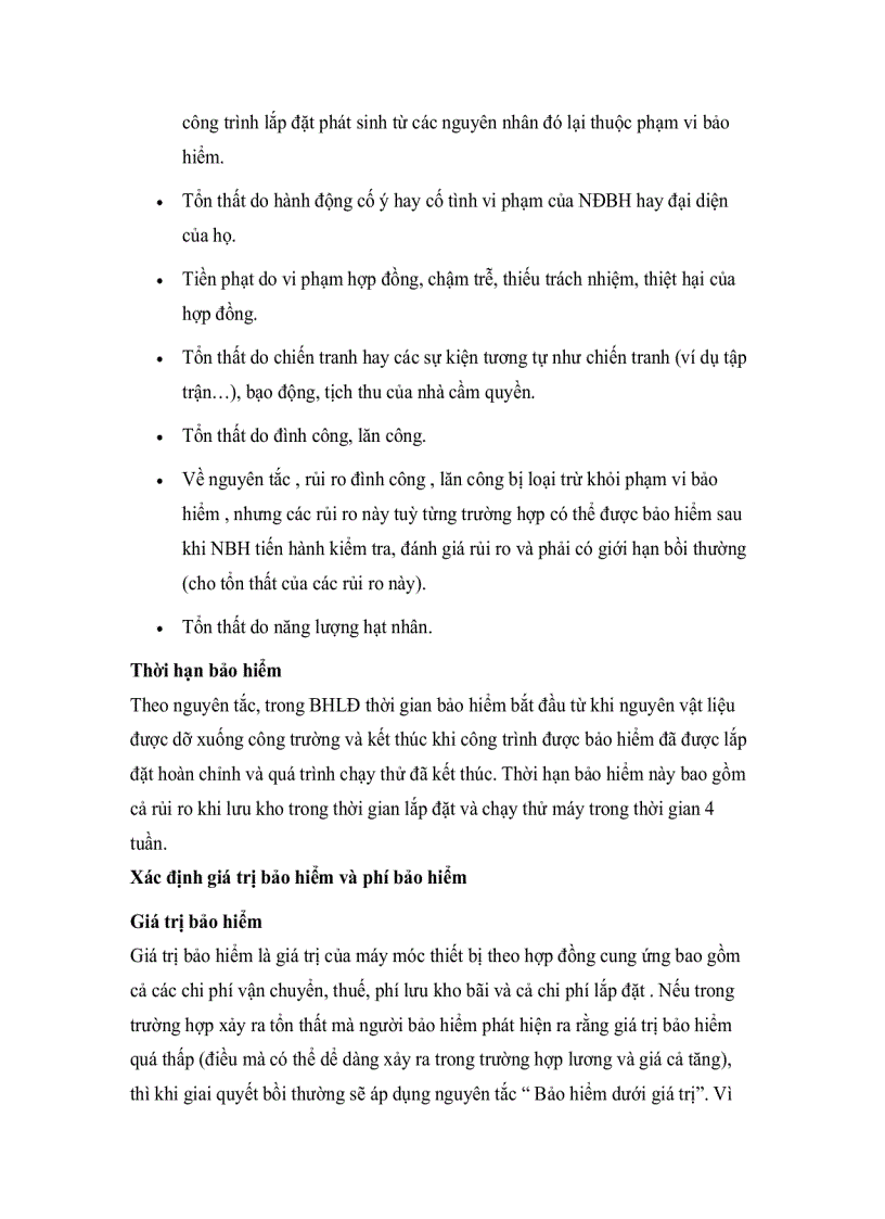 image for page Bảo hiểm mọi rủi ro trong lắp đặt