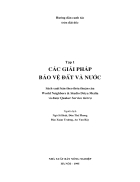 Các giải pháp bảo vệ đất và nước