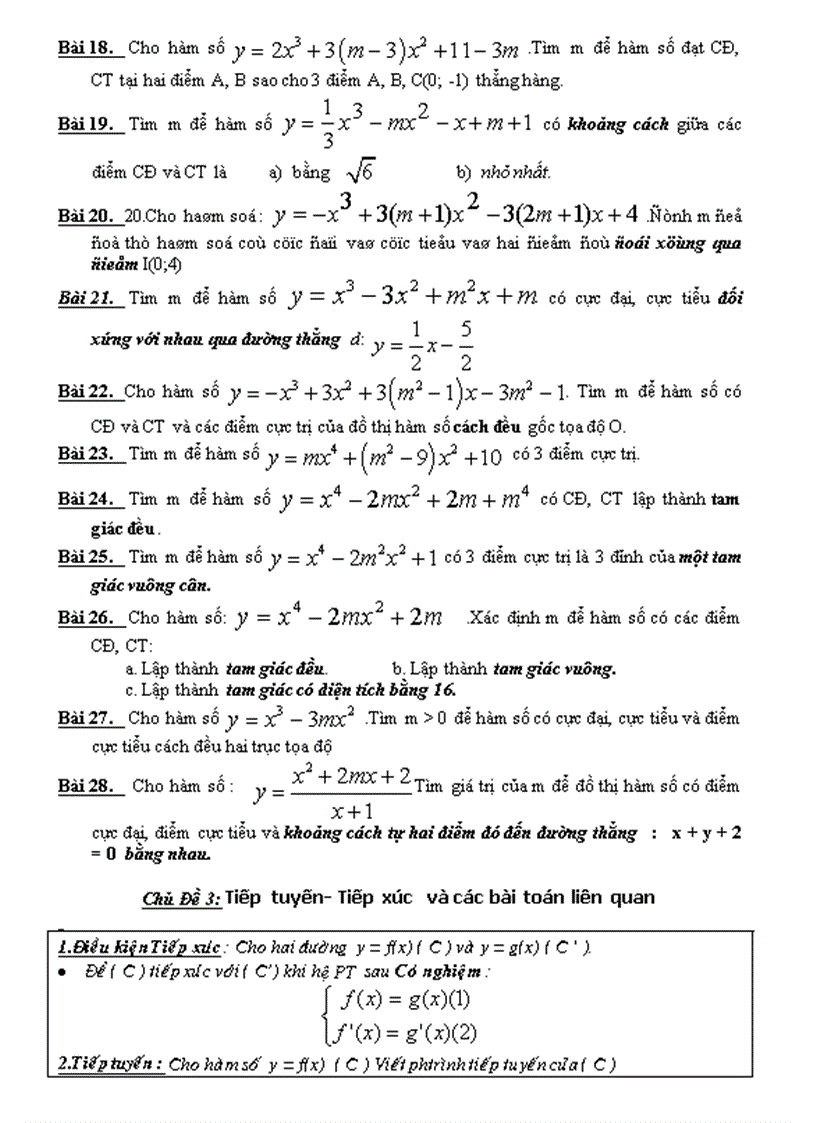 image for page Một số chuyên đề luyện thi đại học