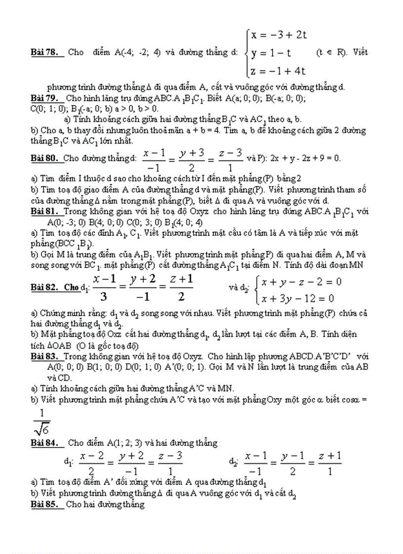 image for page Một số chuyên đề luyện thi đại học