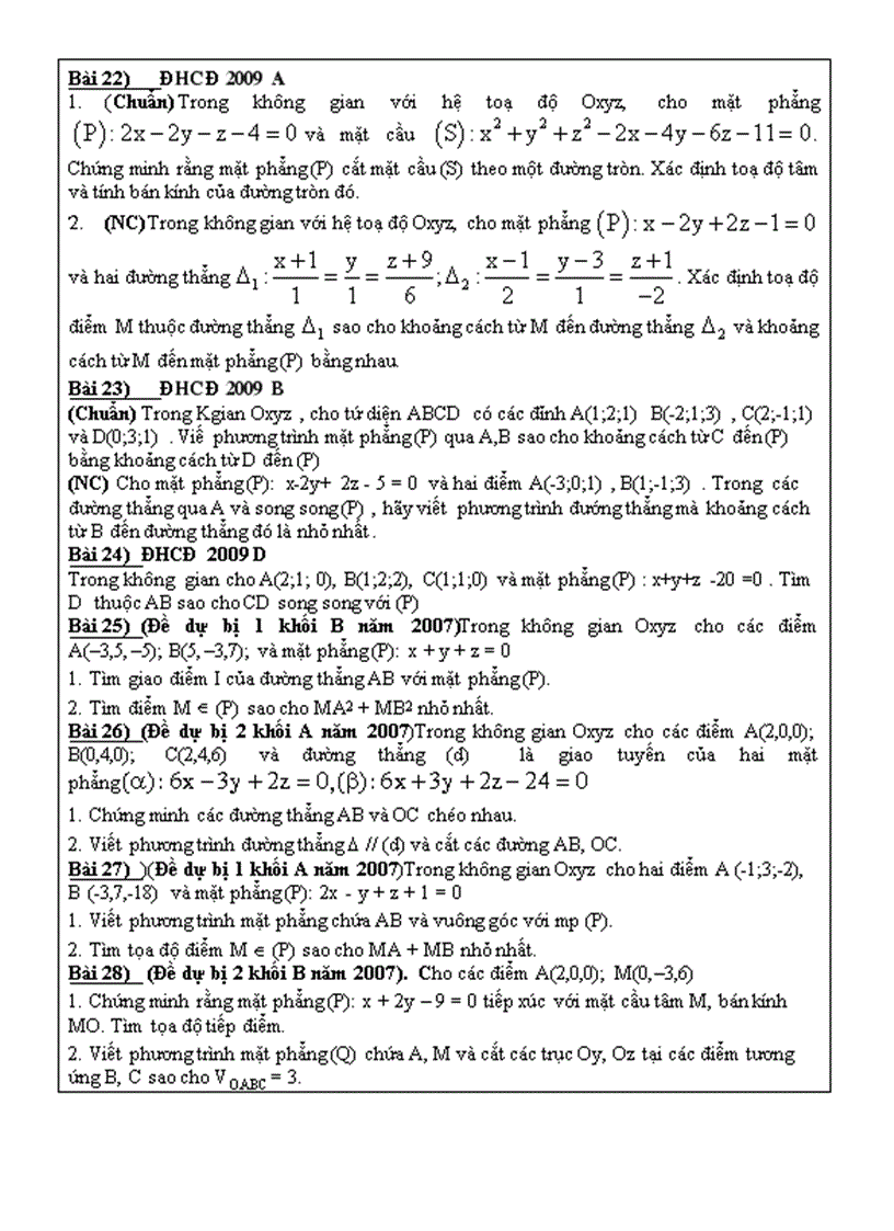 image for page Một số chuyên đề luyện thi đại học