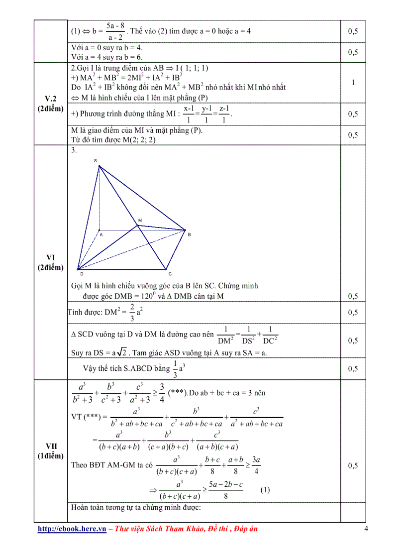 image for page Đề thi chọn HSG TOÁN 12 Bắc Giang 2009 2010