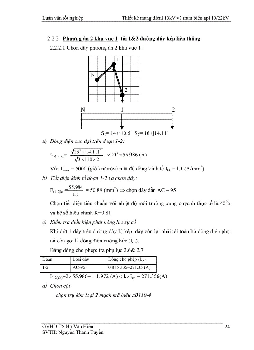 image for page Thiết kế mạng điện 110kV và trạm biến áp 110 22kV