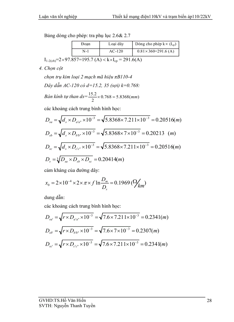 image for page Thiết kế mạng điện 110kV và trạm biến áp 110 22kV