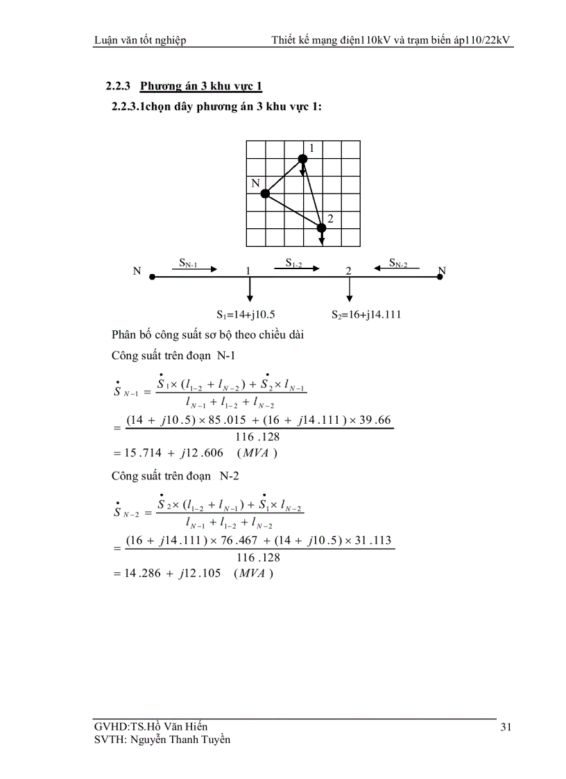 image for page Thiết kế mạng điện 110kV và trạm biến áp 110 22kV