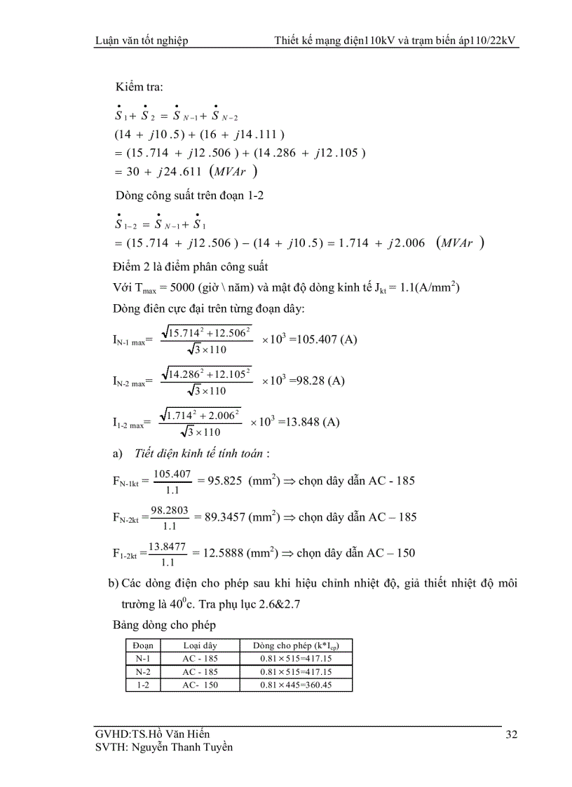 image for page Thiết kế mạng điện 110kV và trạm biến áp 110 22kV