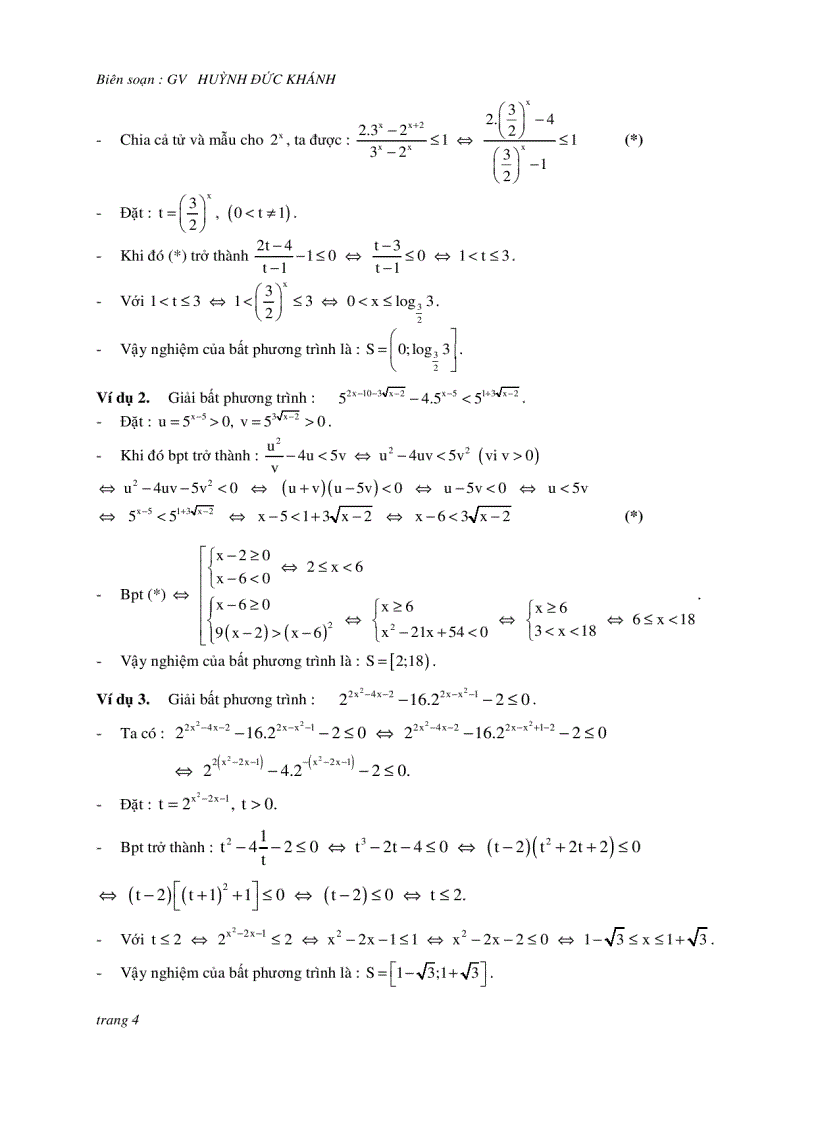 image for page Chuyên đề luyện thi đh Mũ logarit