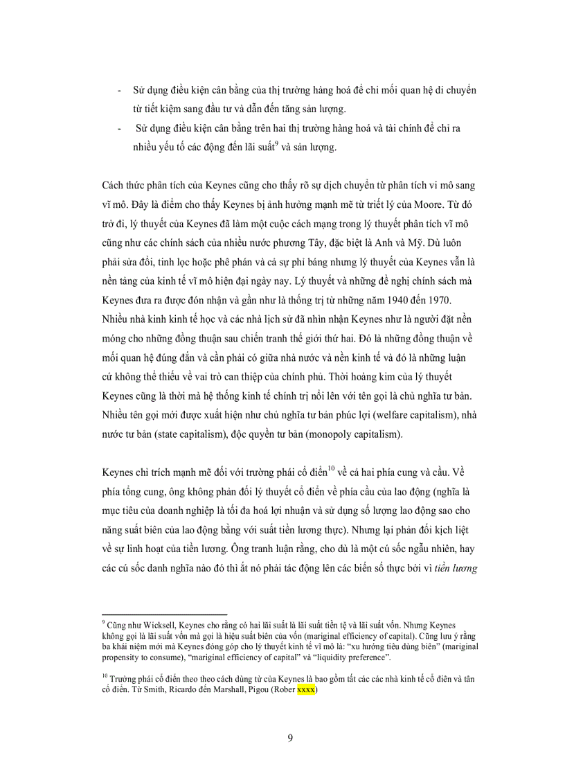 image for page Sự tranh luận giữa các trường phái trong lý thuyết kinh tế vĩ mô