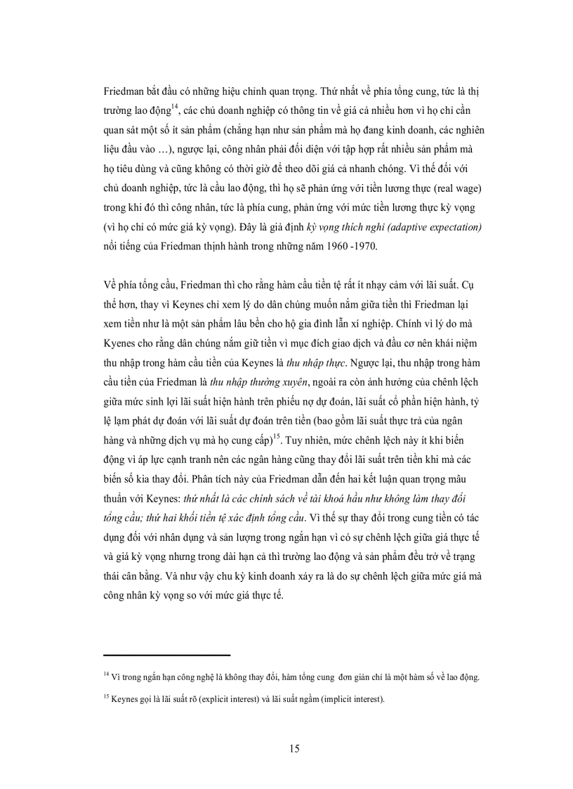 image for page Sự tranh luận giữa các trường phái trong lý thuyết kinh tế vĩ mô