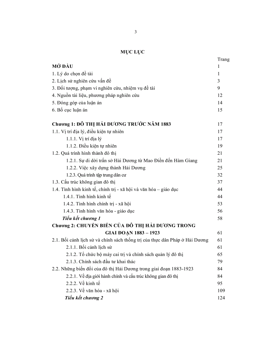 image for page Đô thị Hải Dương thời kỳ thuộc địa 1883 1945 luận văn tiến sĩ lịch sử