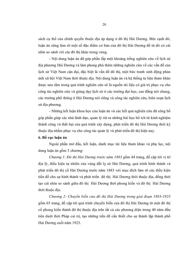 image for page Đô thị Hải Dương thời kỳ thuộc địa 1883 1945 luận văn tiến sĩ lịch sử