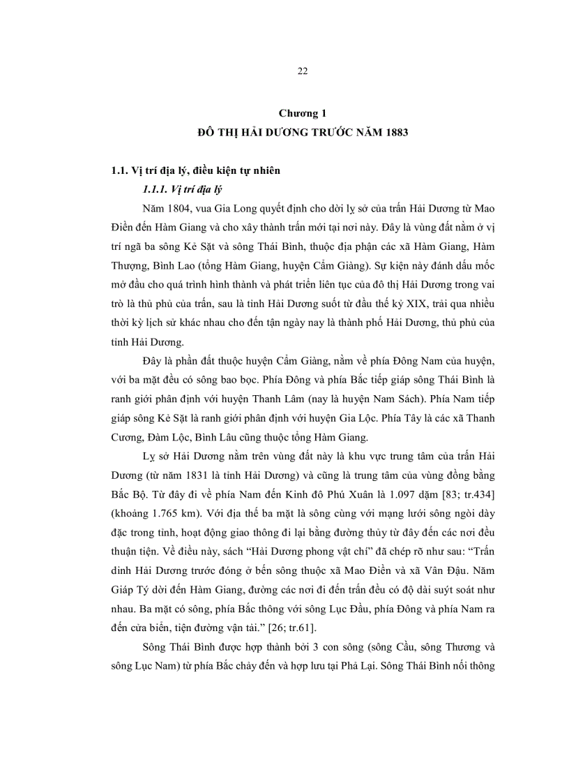 image for page Đô thị Hải Dương thời kỳ thuộc địa 1883 1945 luận văn tiến sĩ lịch sử