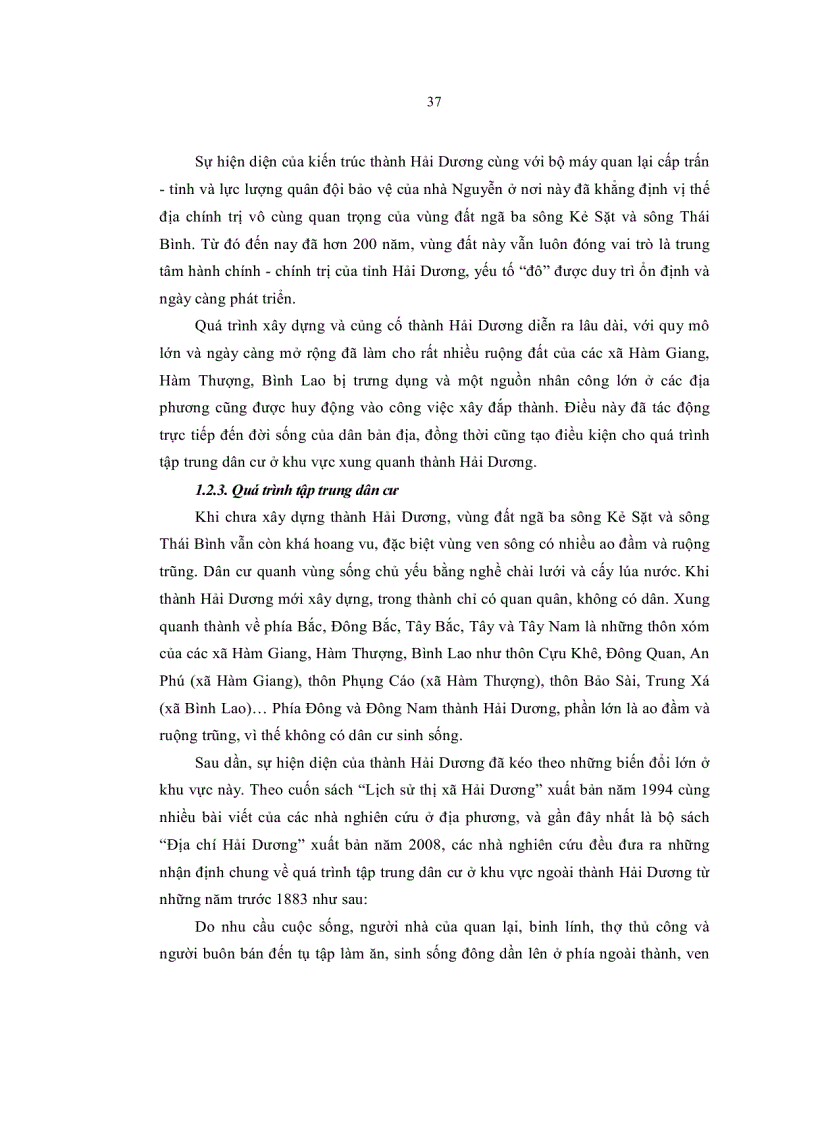image for page Đô thị Hải Dương thời kỳ thuộc địa 1883 1945 luận văn tiến sĩ lịch sử