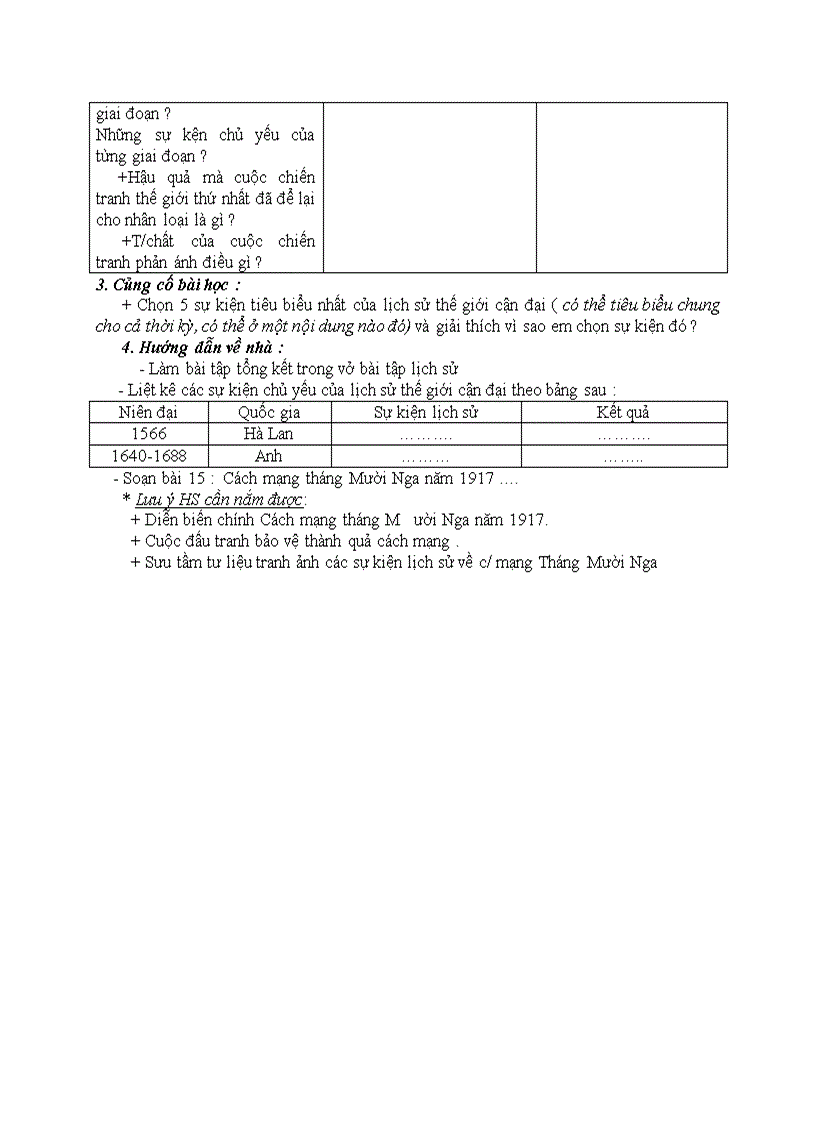 image for page Lịch sử Ôn tập lịch sử thế giới cận đại Từ giữa thế kỷ XVI đến năm 1917