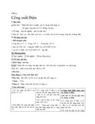 Vật lý Công suất Điện