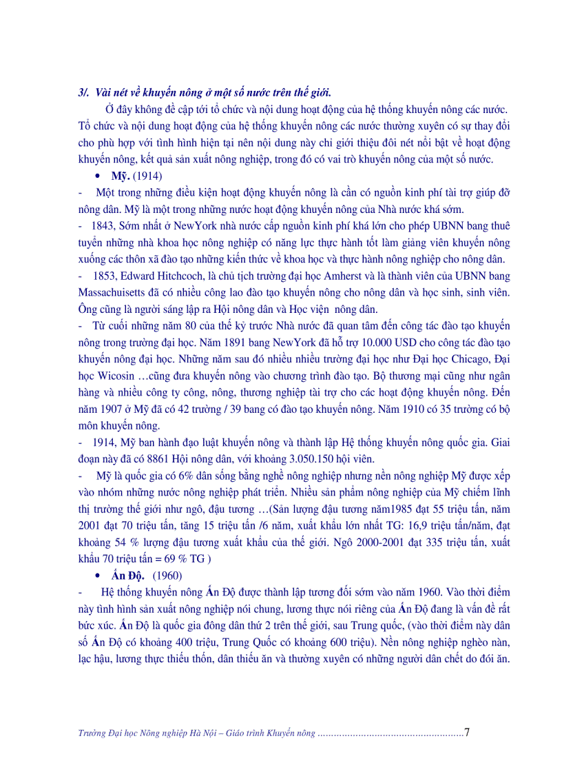 image for page Giáo trình khuyến nông