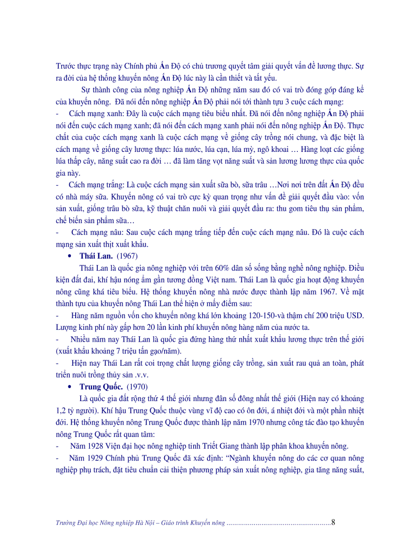 image for page Giáo trình khuyến nông