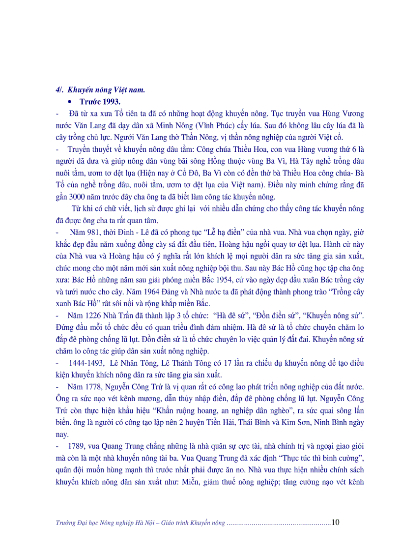 image for page Giáo trình khuyến nông