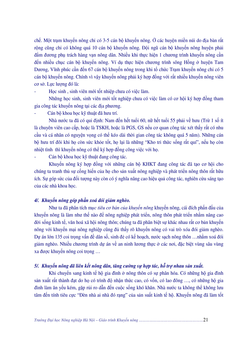 image for page Giáo trình khuyến nông