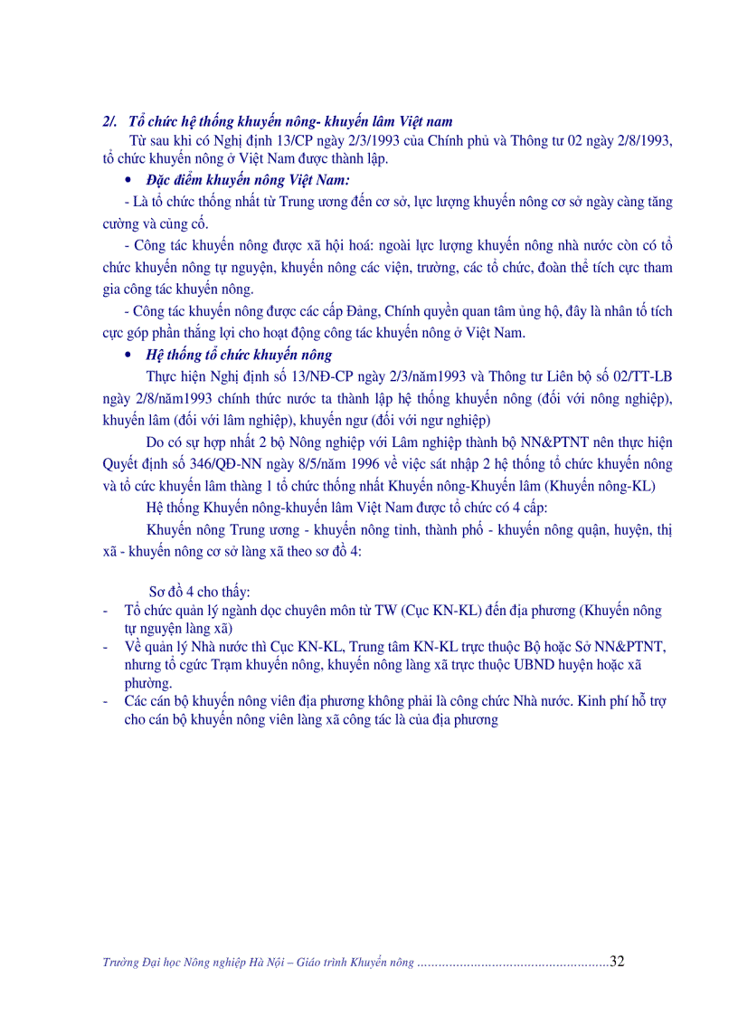 image for page Giáo trình khuyến nông