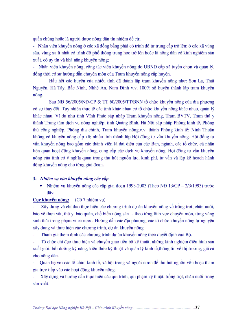 image for page Giáo trình khuyến nông