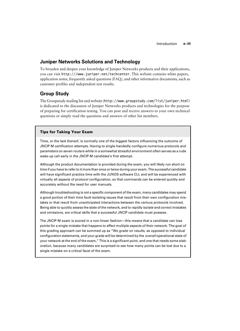 image for page JNCIP studyguide