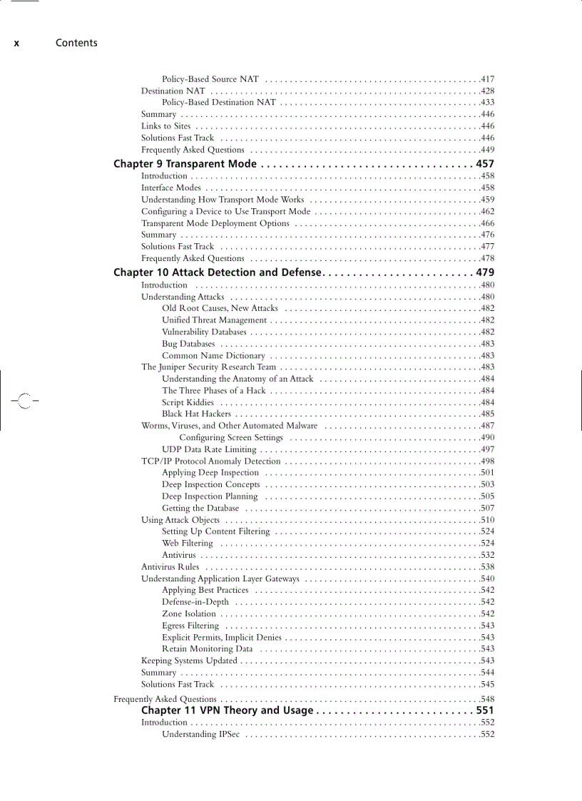 image for page Syngress Configuring Juniper Networks Netscreen and SSG Firewalls Nov 2006