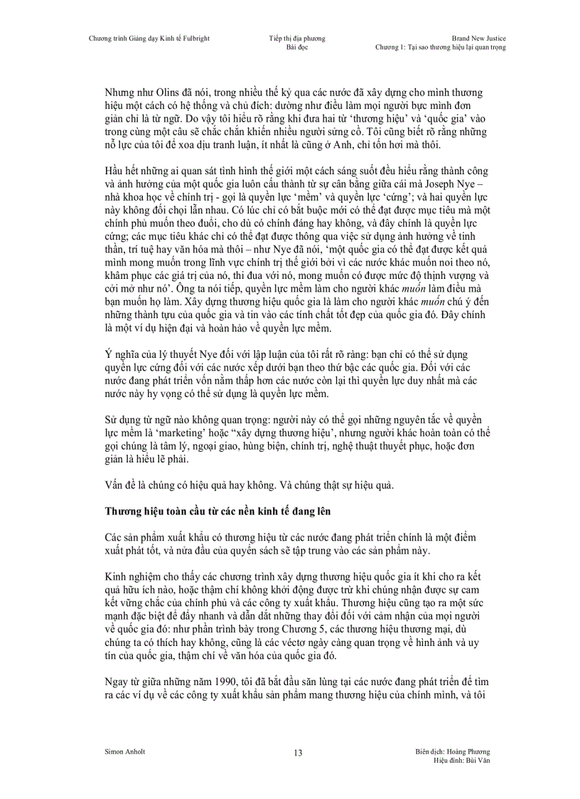 image for page Mảketing Mặt sáng của thiết lập thương hiệu toàn cầu