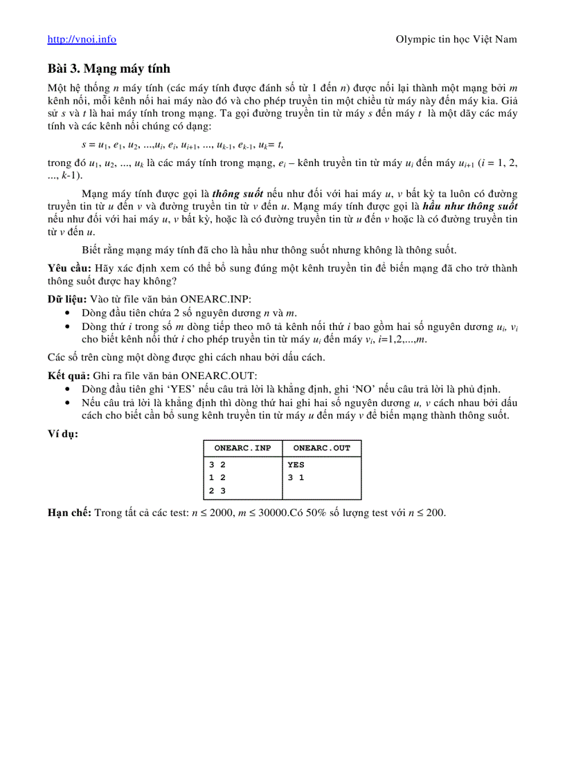 image for page Tuyển tập đề thi HSG 12 môn Tin học 2005 2008