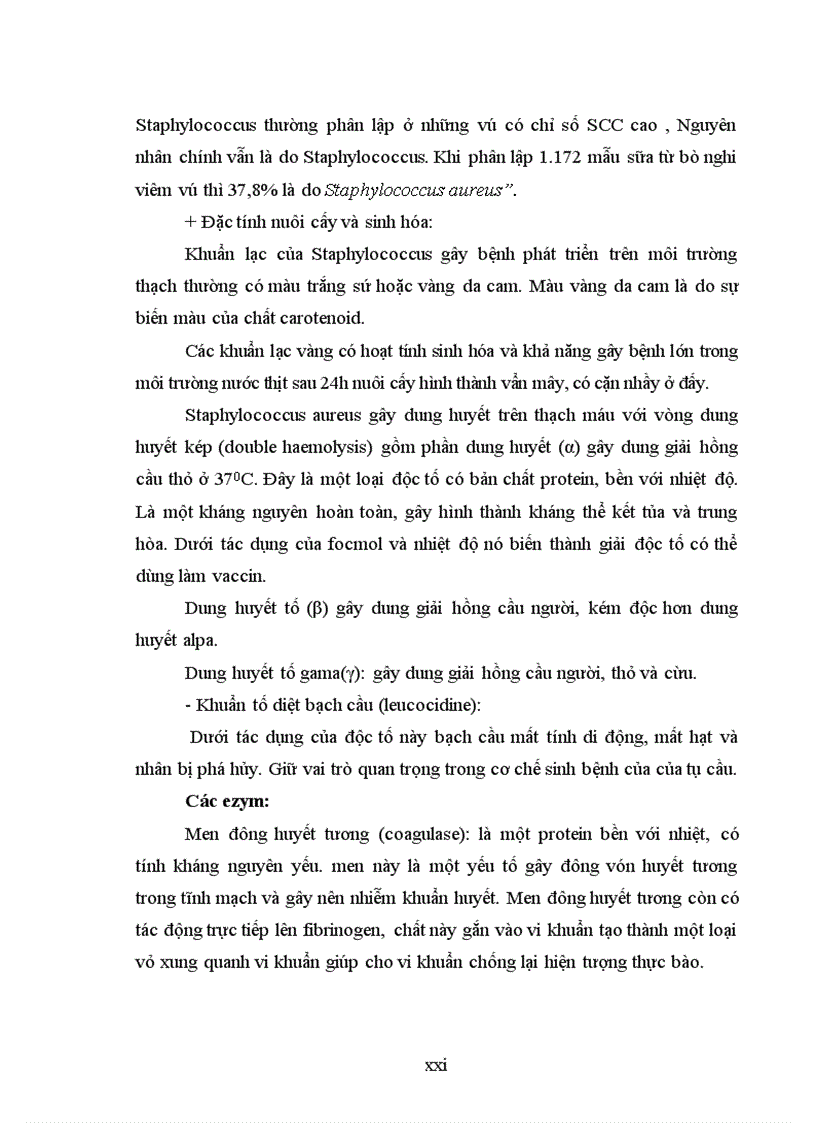 image for page Nghiên cứu thực trạng bệnh viêm vú bò sữa trên địa bàn huyện Ba Vì Thành phố Hà Nội và thử nghiệm các biện pháp phòng trị 2011