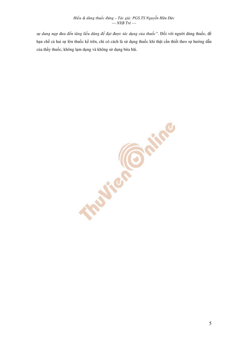 image for page Hiểu dùng thuốc đúng