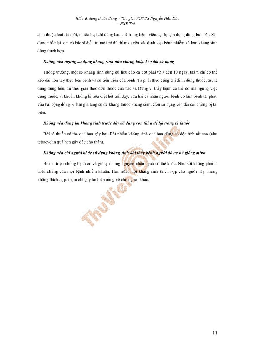 image for page Hiểu dùng thuốc đúng