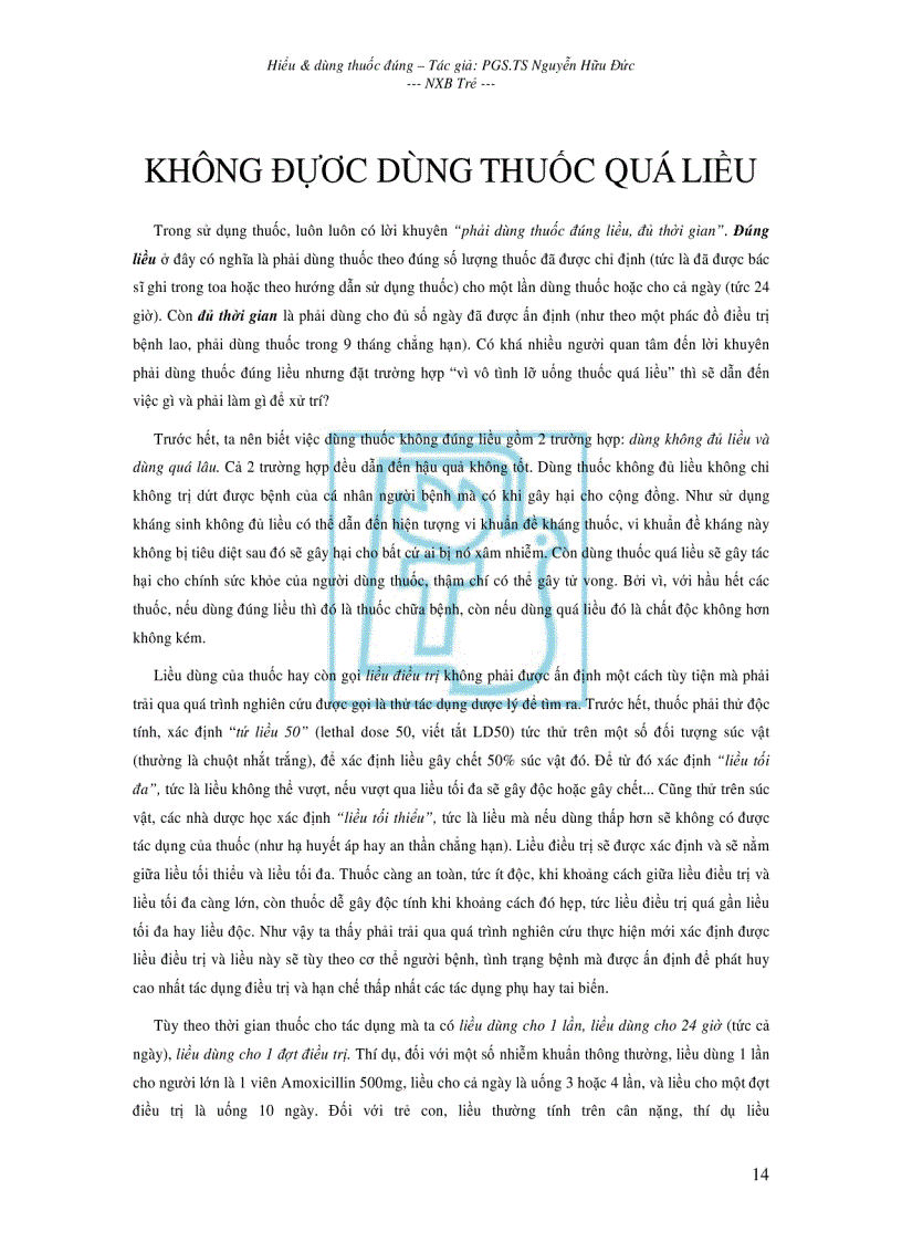 image for page Hiểu dùng thuốc đúng