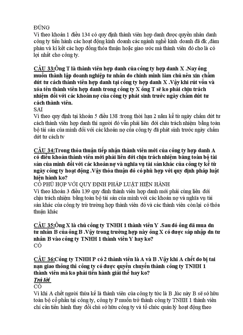 image for page Tổng hợp câu hỏi Luật kinh tế và thương mại