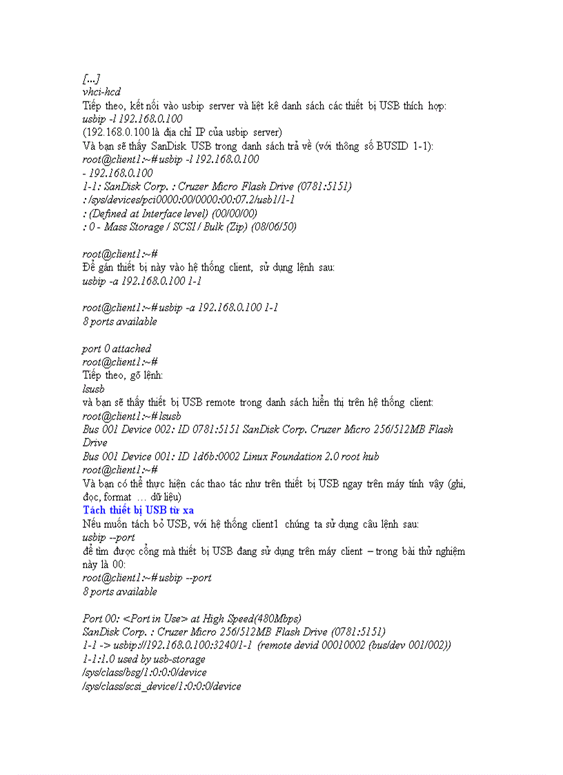 image for page Thiết lập hệ thống USB Over IP Server And Client với Ubuntu 10 04