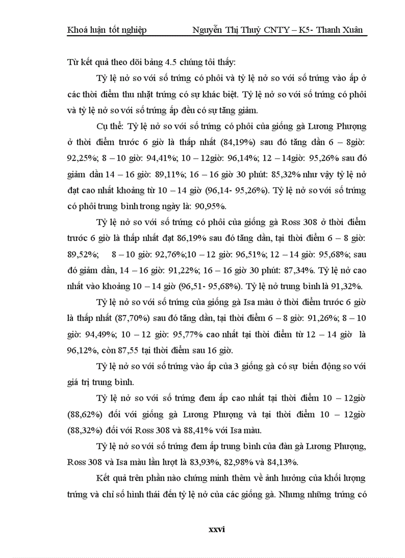 image for page Nghiên cứu một số yếu tố ảnh hưởng tới kết quả ấp nở của trứng gà Lương Phượng Ross 308 và Isa màu nuôi theo phương thức công nghiệp tại Xí nghiệp giống gia cầm Chương Mỹ Hà Nội