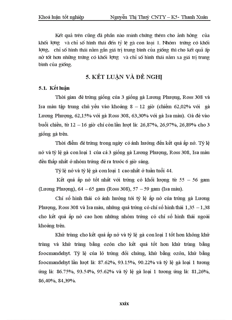 image for page Nghiên cứu một số yếu tố ảnh hưởng tới kết quả ấp nở của trứng gà Lương Phượng Ross 308 và Isa màu nuôi theo phương thức công nghiệp tại Xí nghiệp giống gia cầm Chương Mỹ Hà Nội
