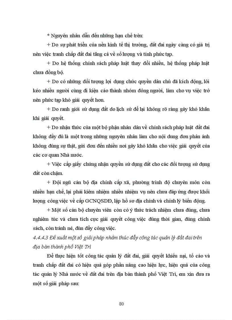 image for page Tìm hiểu công tác thanh tra giải quyết khiếu nại tố cáo và tranh chấp đất đai của Thành phố Việt Trì Tỉnh Phú Thọ từ khi có Luật đất đai 2003 đến nay 2011