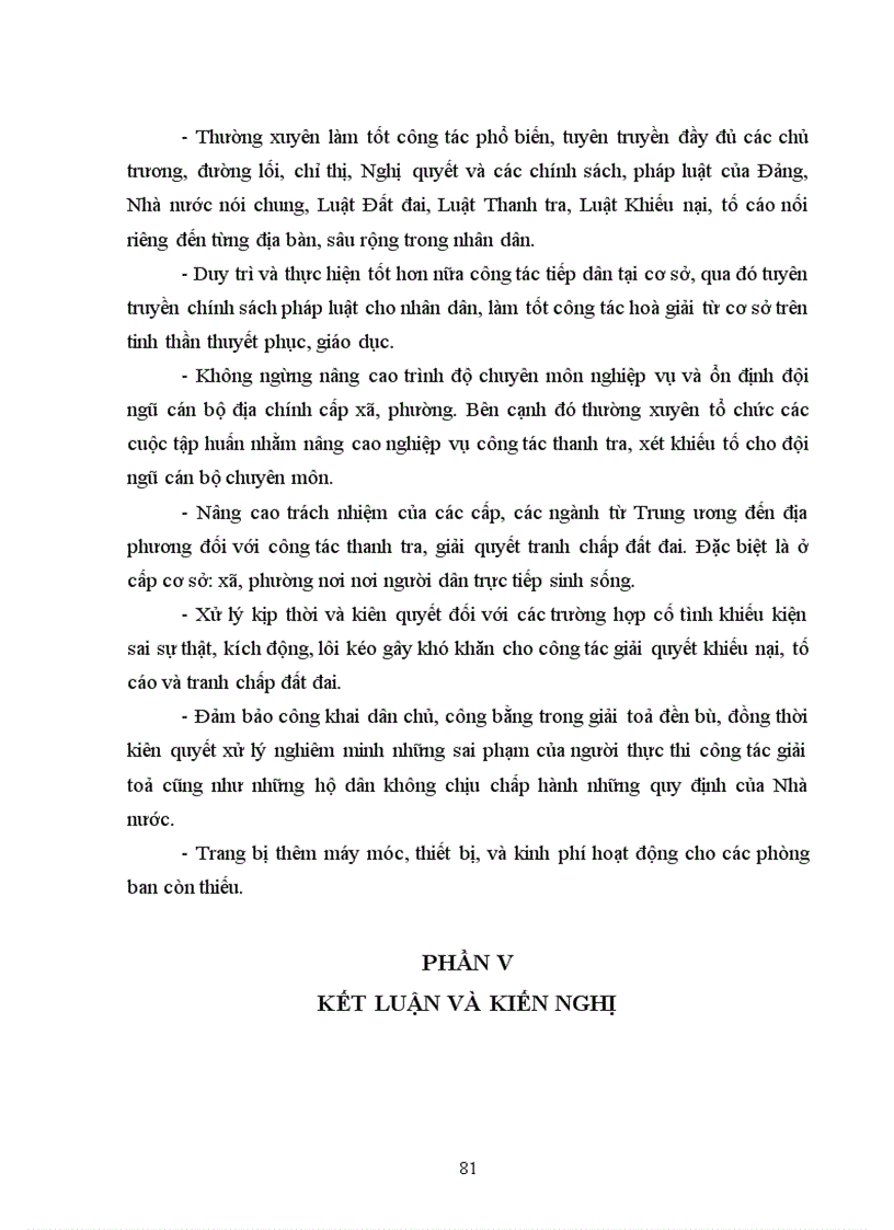 image for page Tìm hiểu công tác thanh tra giải quyết khiếu nại tố cáo và tranh chấp đất đai của Thành phố Việt Trì Tỉnh Phú Thọ từ khi có Luật đất đai 2003 đến nay 2011