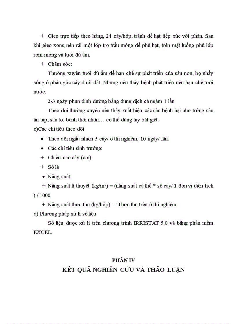 image for page Ảnh hưởng của việc ủ phân gà bằng các hệ vi sinh vật bản địa IMO và bằng chế phẩm Bio plant đến sinh trưởng phát triển năng suất của rau cải xanh Brassica juncea L trong điều kiện canh t