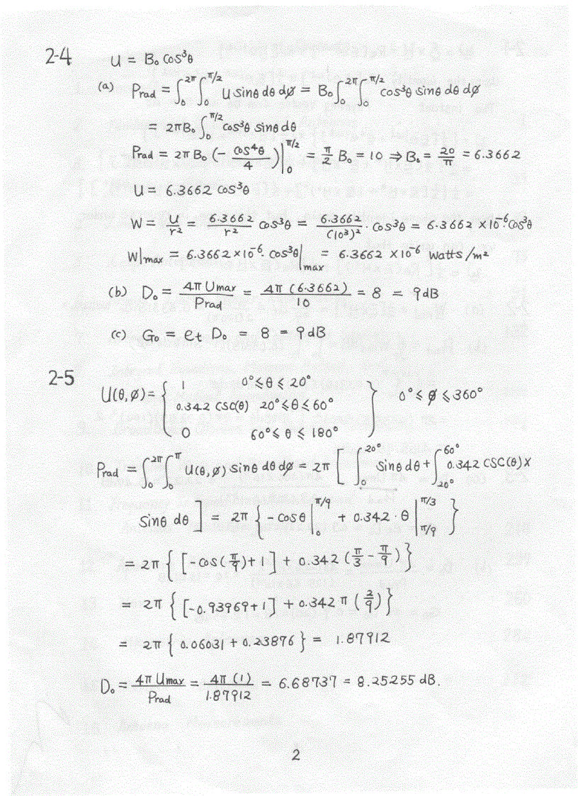 Chapter 1 6 Solution of Antenna Theory Analysis and Design 3rd Edition