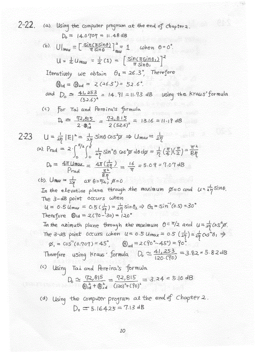 image for page Chapter 1 6 Solution of Antenna Theory Analysis and Design 3rd Edition Constantine Balanis Wiley